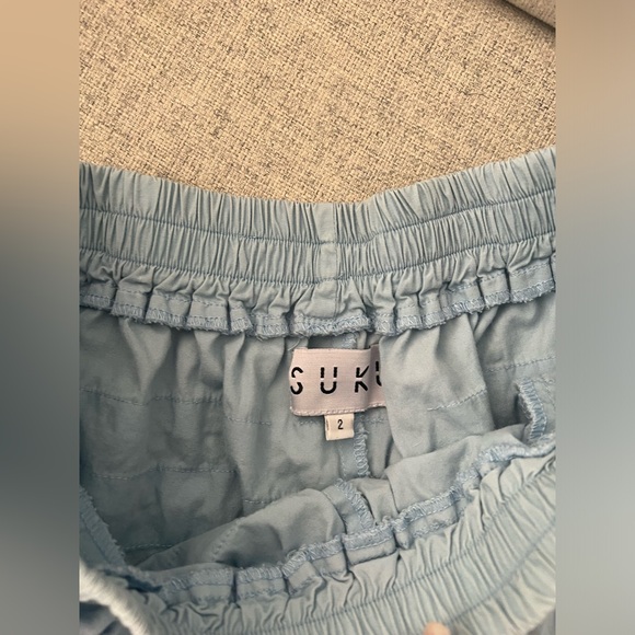 Shorts in baby blue color - Picture 2 of 5